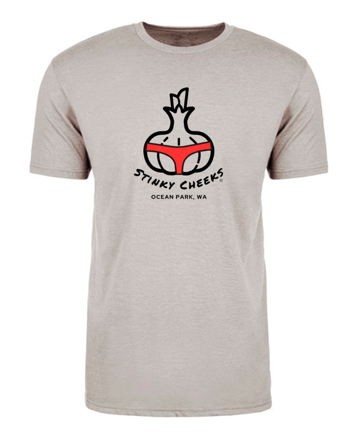 Stinky Cheeks Shirt in Silk Grey – Stinky Cheeks Garlic Goods LLC